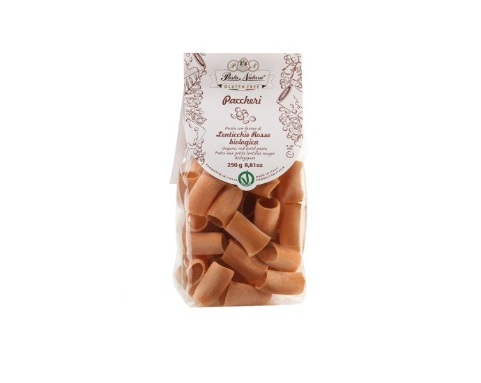 Pâtes aux lentilles rouges sans gluten