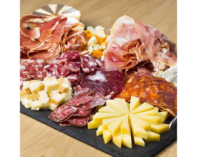 Plateau Mixte: Charcuterie et fromage