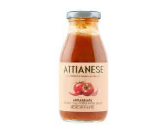 Sauce Tomates Arrabbiata 250g Attianese
