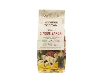 Pates Farfalle 5 saveurs 250g