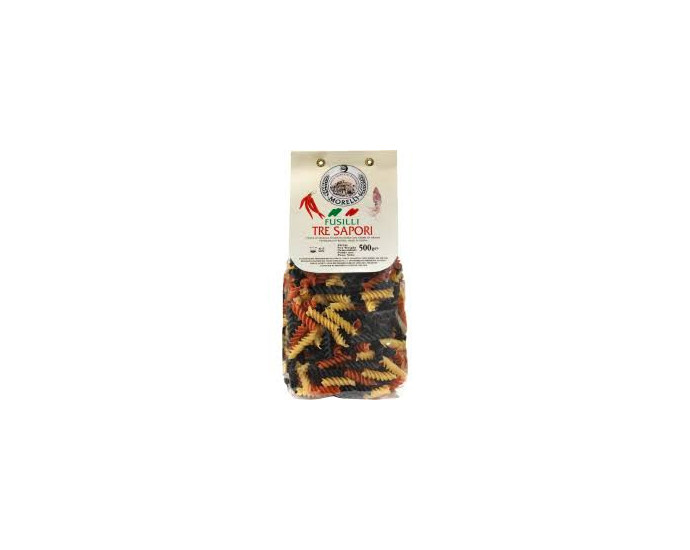 Pates Fusilli 3 saveurs 500g